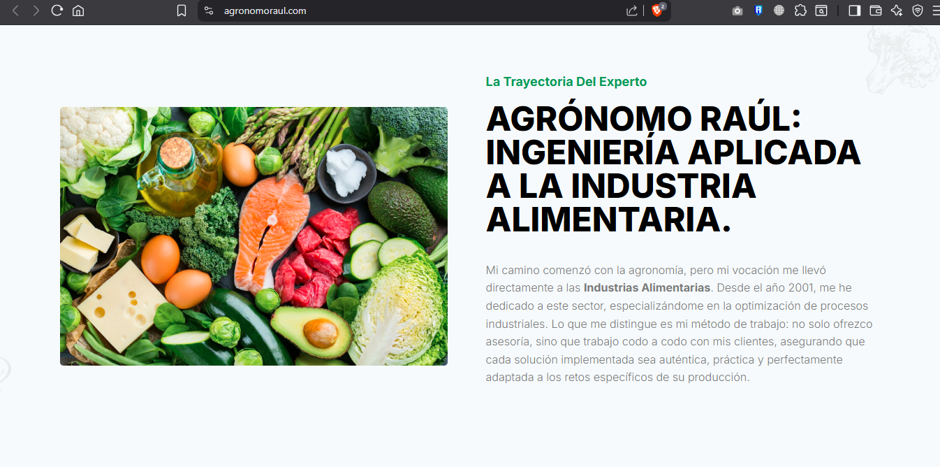 Opiniones sobre Agronomo Raul de Raúl Gonzalez 